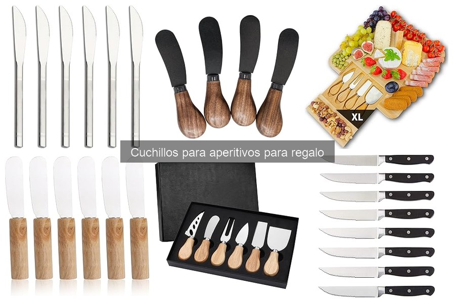 Cuidados y mantenimiento de cuchillos para aperitivos
