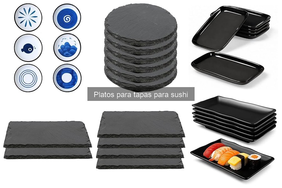 Cuidados y Mantenimiento de Platos para Tapas de Sushi
