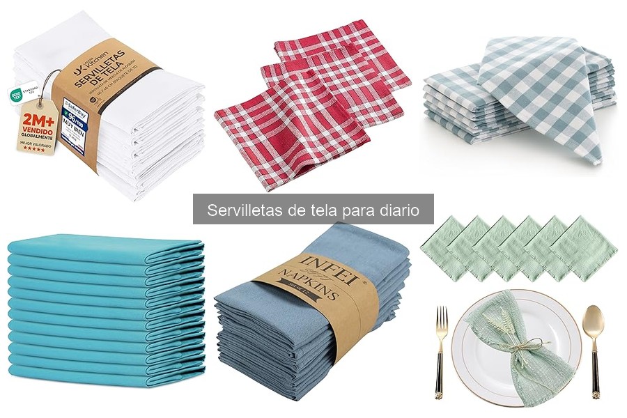 Cuidados y Mantenimiento de Servilletas de Tela para el Día a Día