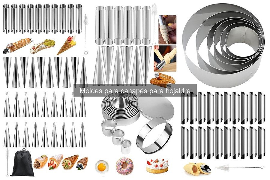 Descubre los Moldes para Canapés de Hojaldre