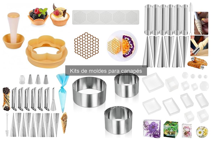 Diferencias entre kits de moldes para canapés: básico vs. avanzado