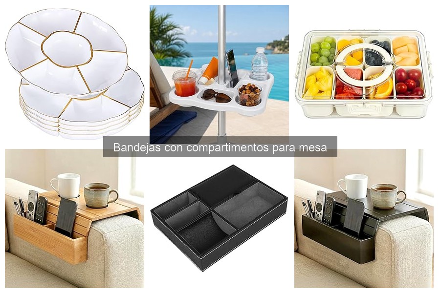 Dónde comprar bandejas con compartimentos a buen precio