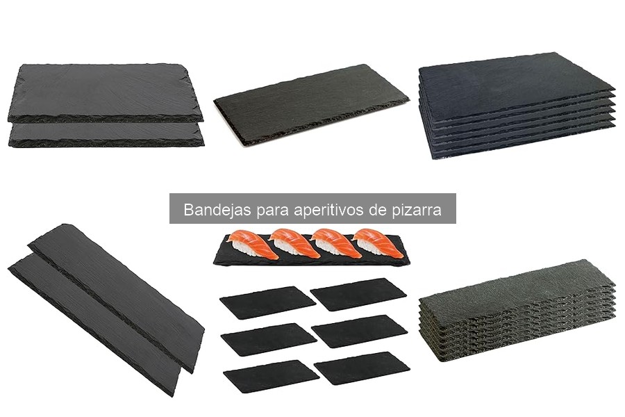 Dónde comprar bandejas de pizarra para aperitivos