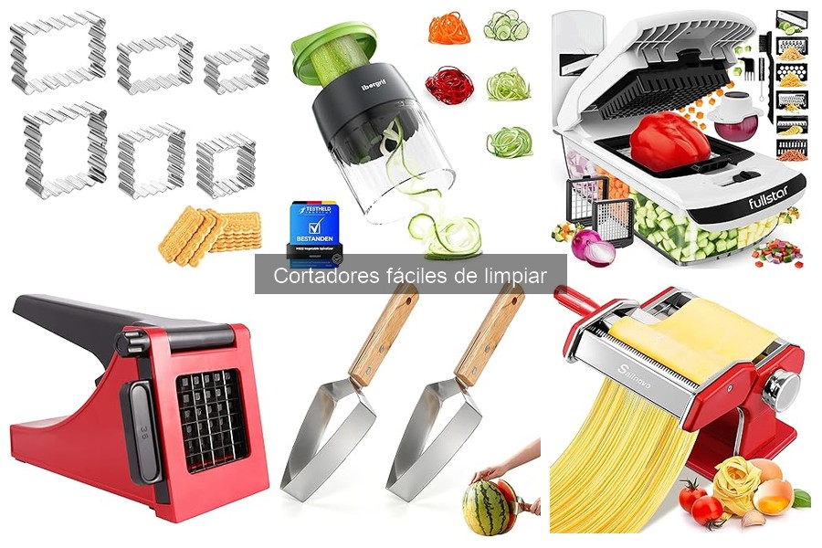 Dónde comprar cortadores fáciles de limpiar para tu cocina