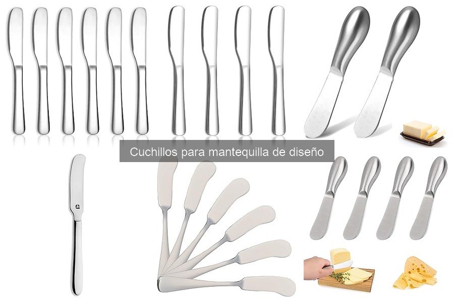 Dónde comprar cuchillos para mantequilla de diseño