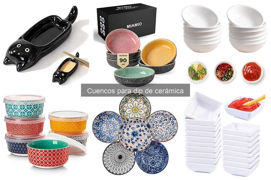 Dónde comprar cuencos de dip de cerámica: opciones y ofertas