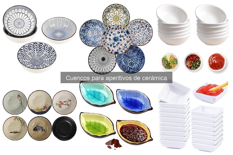 Dónde comprar cuencos para aperitivos de cerámica