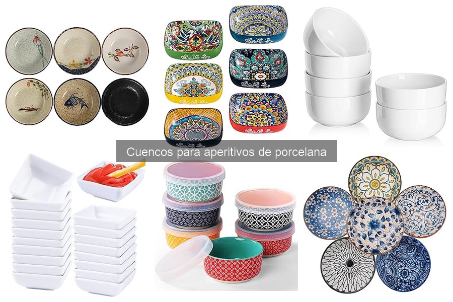 Dónde comprar cuencos para aperitivos de porcelana