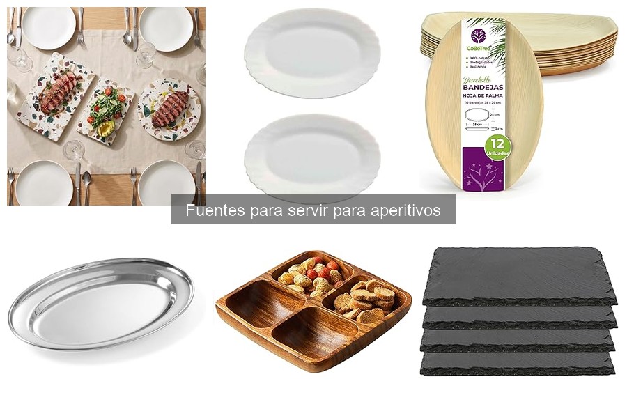 Dónde comprar fuentes para servir aperitivos: ¡Guía 2023!