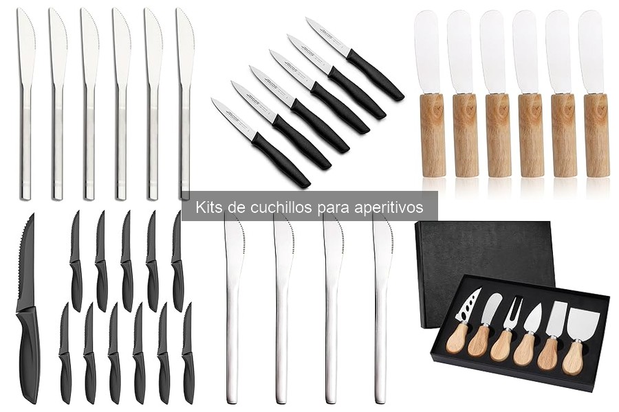 Dónde comprar kits de cuchillos para aperitivos