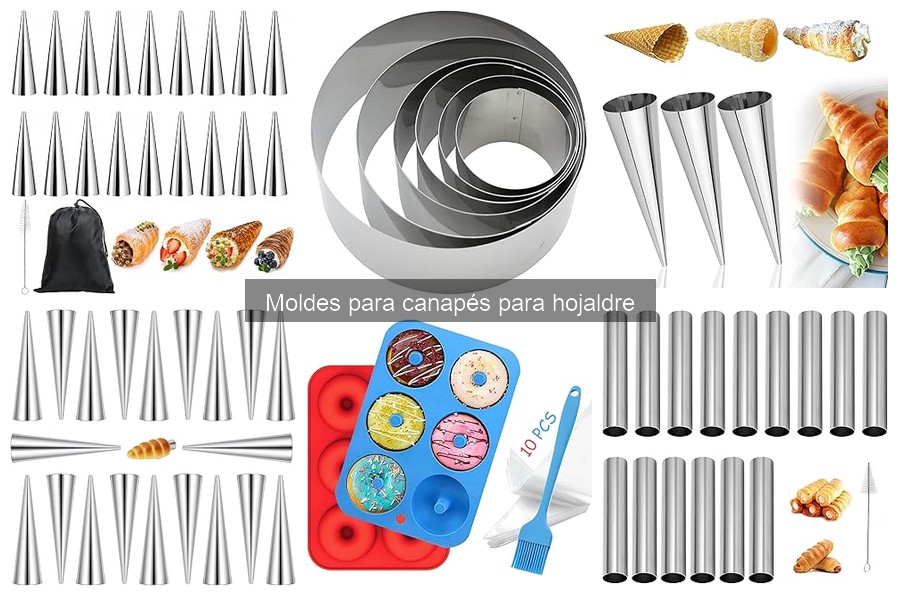 Dónde comprar moldes para canapés de hojaldre en línea
