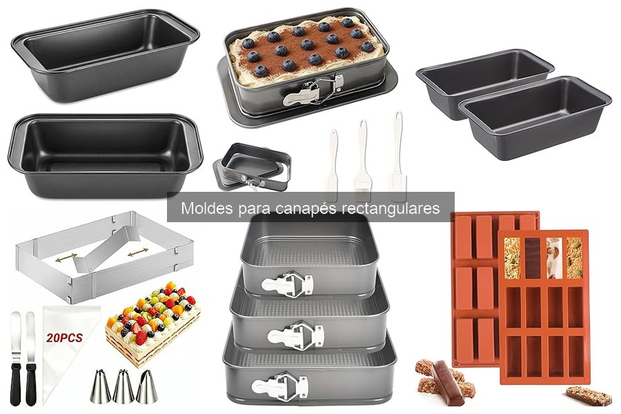 Dónde comprar moldes para canapés rectangulares baratos