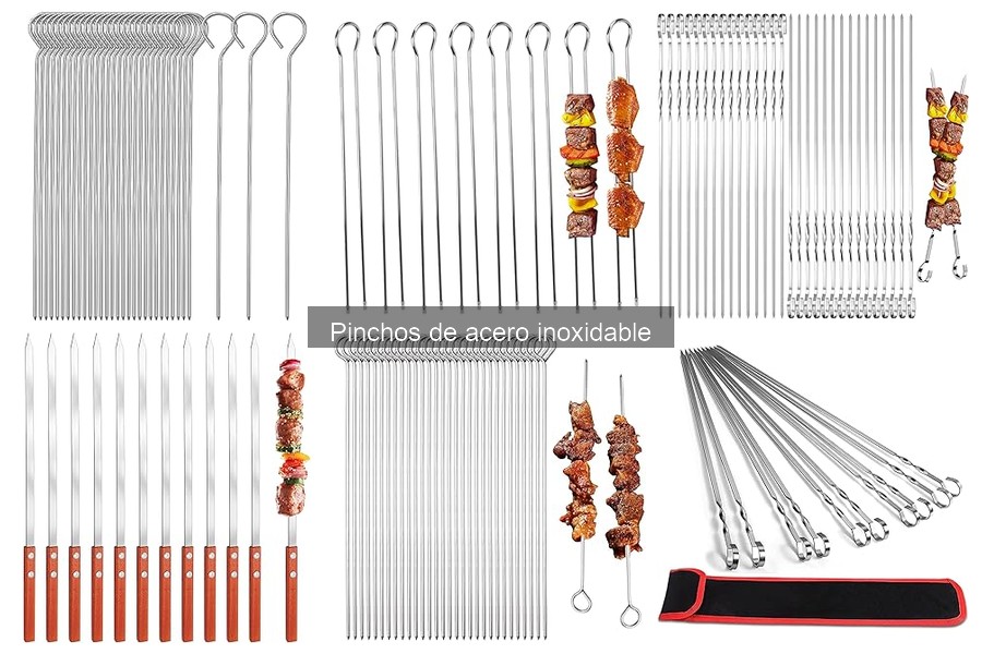 Dónde comprar pinchos de acero inoxidable al mejor precio