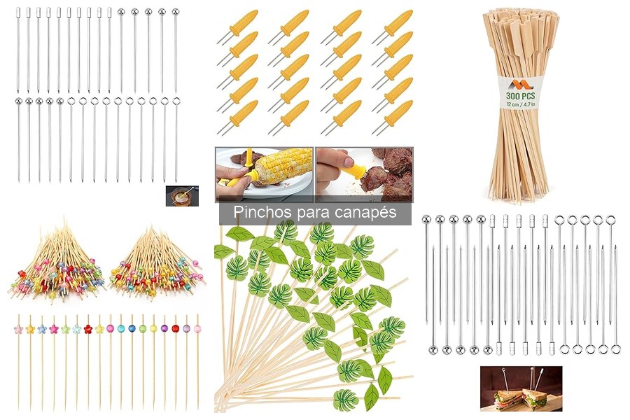 Dónde comprar pinchos listos para canapés fácilmente