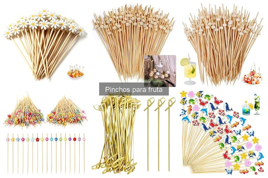 Dónde comprar pinchos para fruta: mejores opciones online y físicas