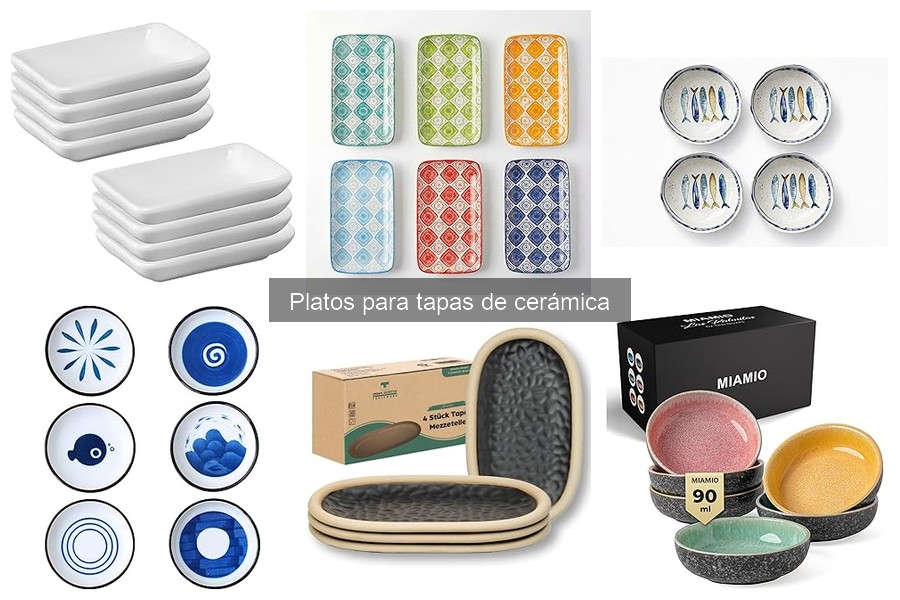 Dónde comprar platos de cerámica para tapas al mejor precio