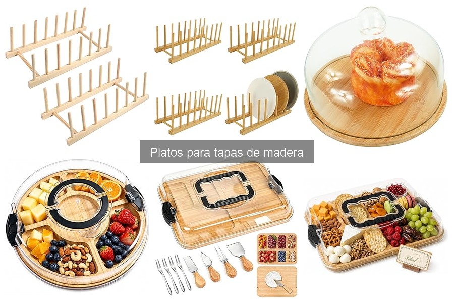 Dónde comprar platos de madera para tapas: tiendas y precios