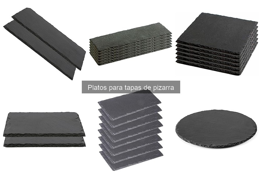 Dónde comprar platos de pizarra para tapas: Mejores tiendas online
