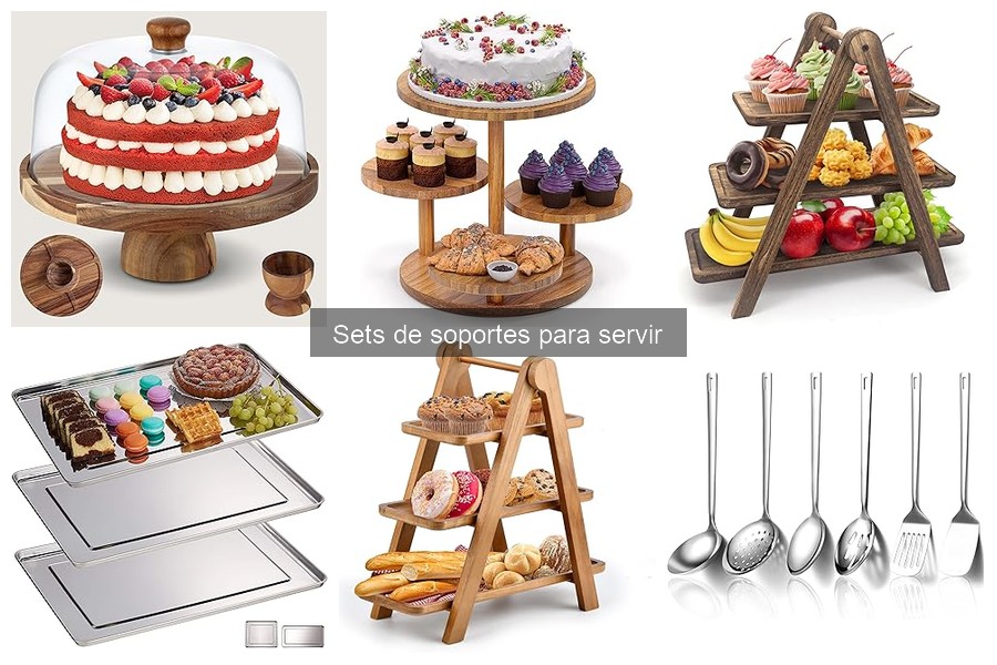 Dónde comprar sets de soportes para servir a buen precio