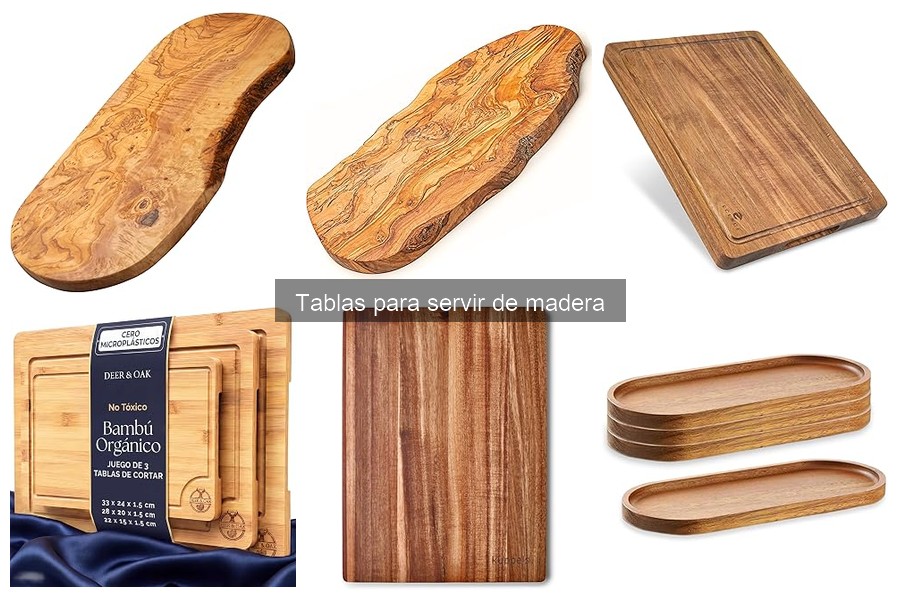Dónde Comprar Tablas de Madera para Servir y Ofertas
