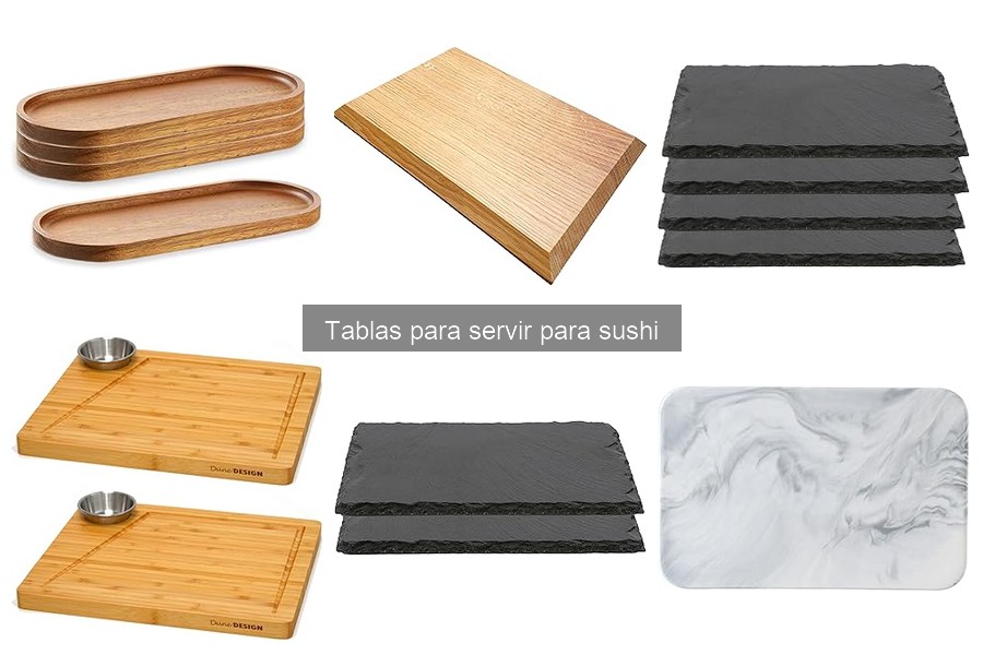 Dónde Comprar Tablas para Servir Sushi Online: Mejores Opciones