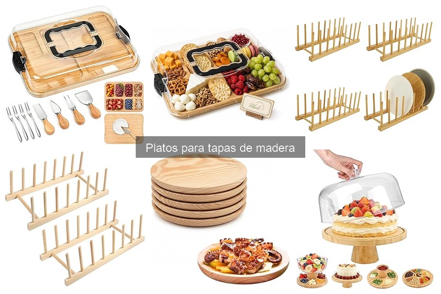 Efectos de los Platos de Madera en la Presentación de Tapas