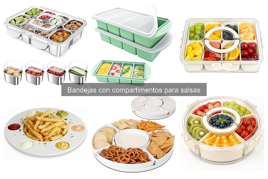 Errores comunes al elegir bandejas de salsas para aperitivos