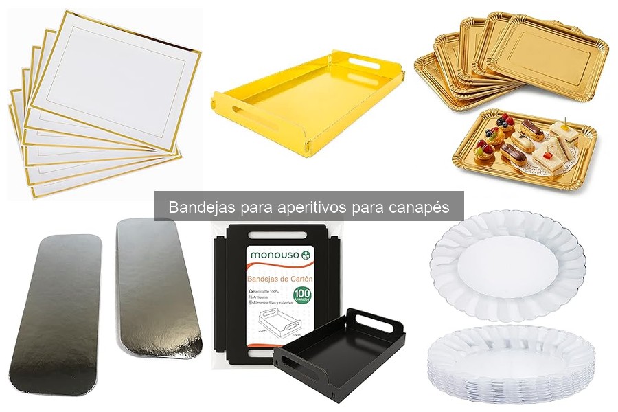 Errores comunes al elegir bandejas para aperitivos