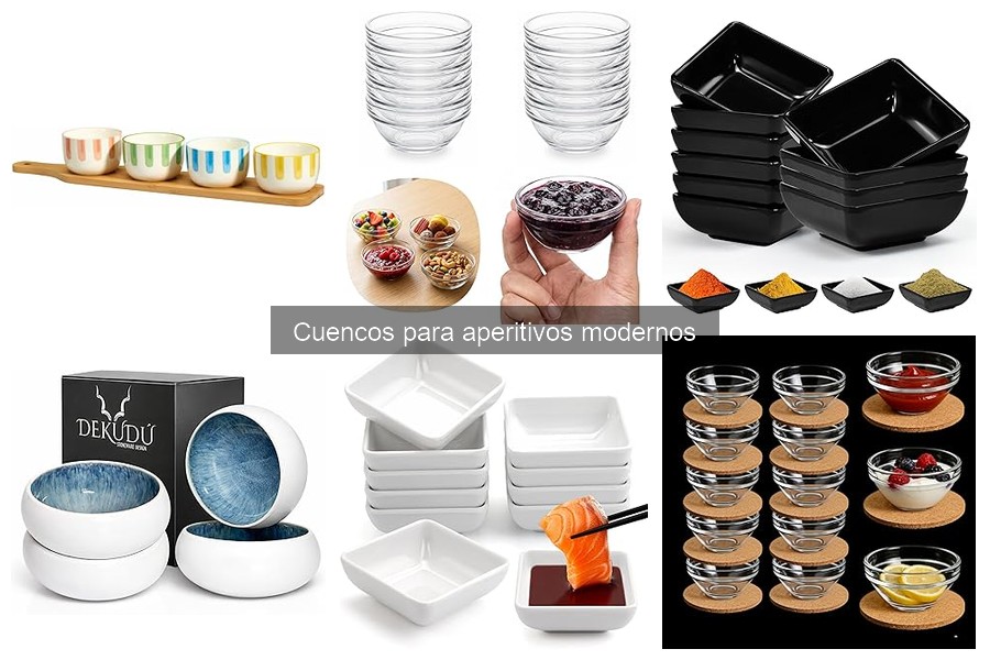 Errores comunes al elegir cuencos para aperitivos modernos