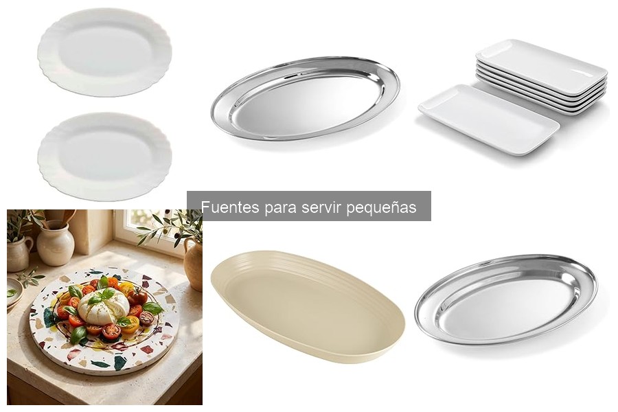 ** Errores comunes al elegir fuentes para servir aperitivos