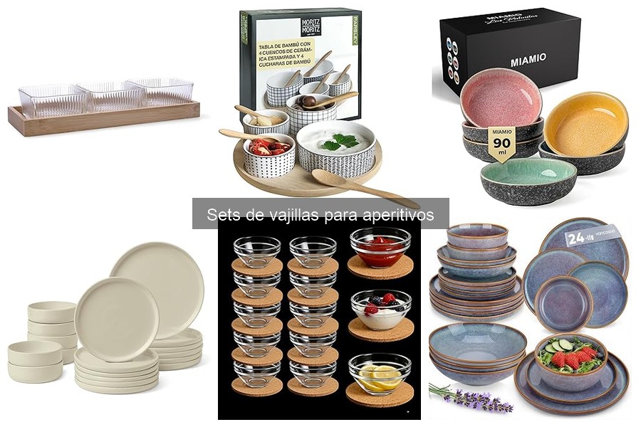 Errores comunes al elegir sets de vajillas para aperitivos