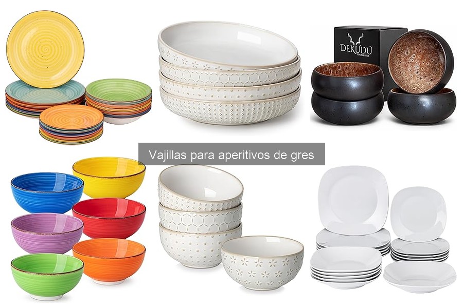 Errores comunes al elegir vajillas de gres para aperitivos