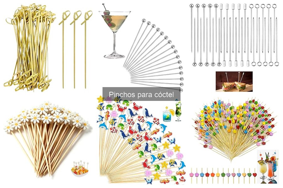 Errores comunes al hacer pinchos para cóctel
