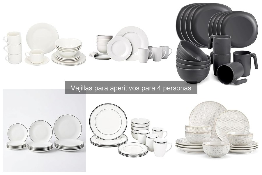 Errores comunes al presentar aperitivos en vajillas