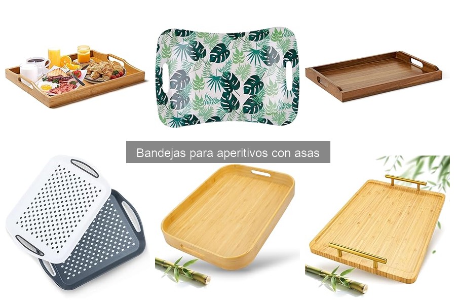 Errores comunes al usar bandejas para aperitivos con asas
