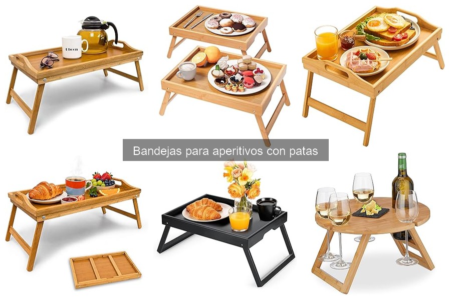 Errores comunes al usar bandejas para aperitivos con patas