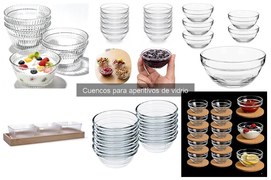 Errores comunes al usar cuencos de vidrio para aperitivos