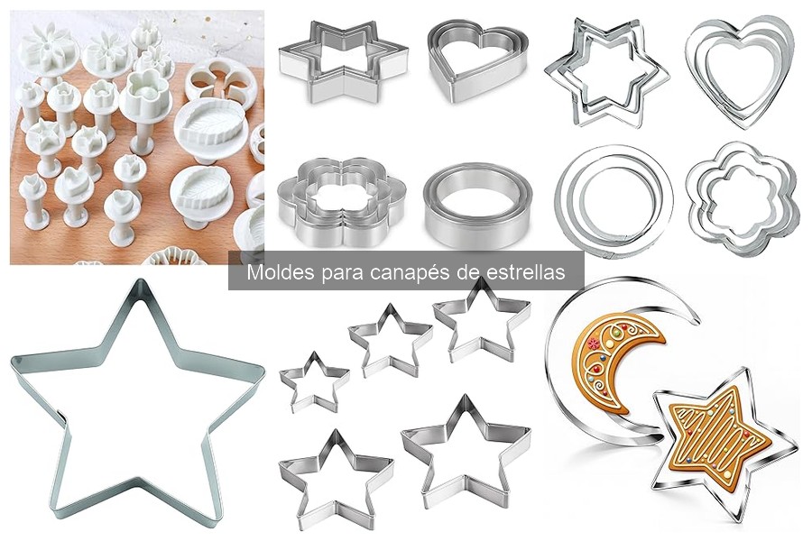 Errores comunes al usar moldes para canapés de estrellas