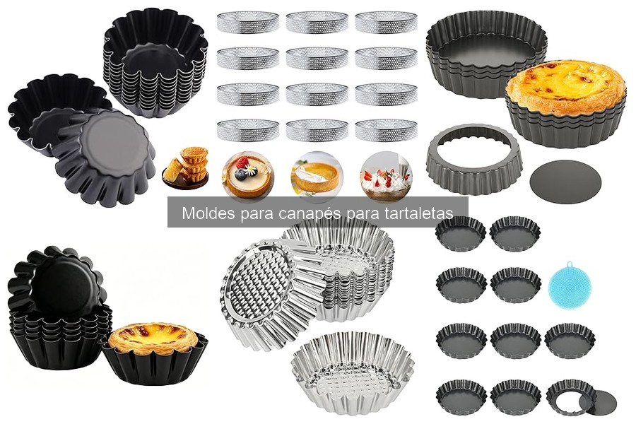 ** Errores comunes al usar moldes para canapés y soluciones