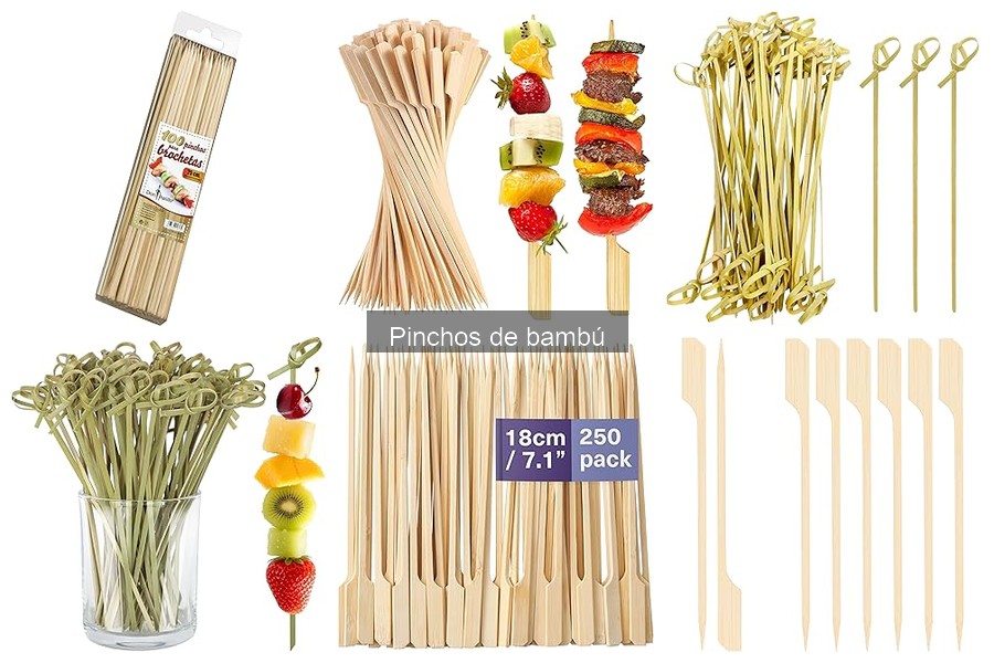 Errores comunes al usar pinchos de bambú y sus soluciones