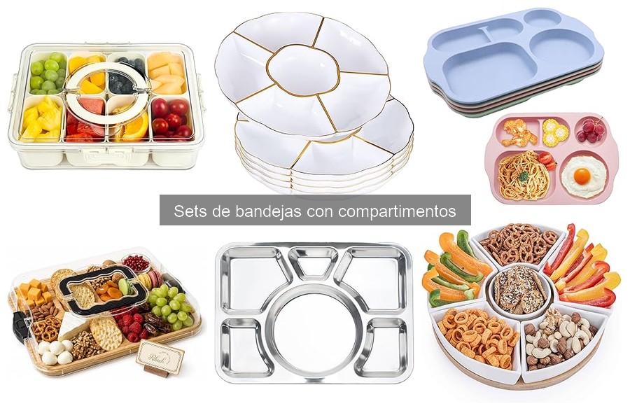 Errores comunes al usar sets de bandejas con compartimentos