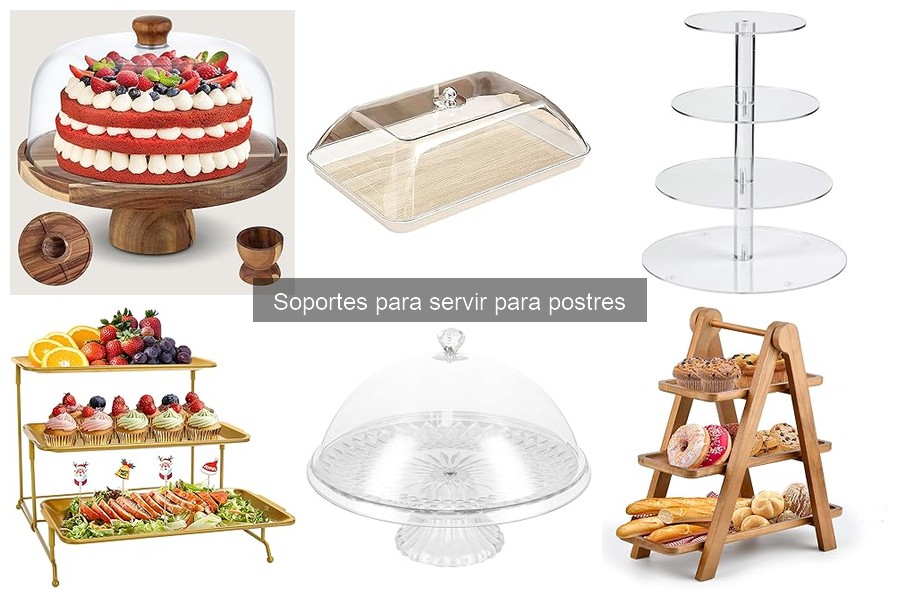 Errores comunes al usar soportes para servir postres
