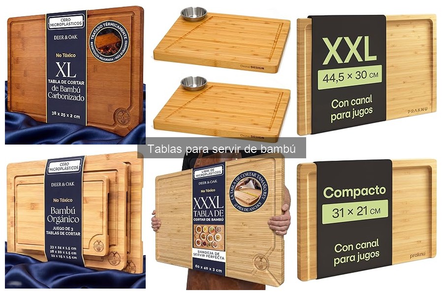 Errores comunes al usar tablas para servir de bambú