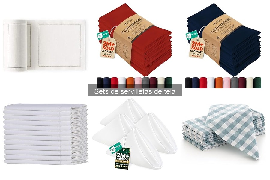 Estilos de servilletas de tela para decorar tu mesa