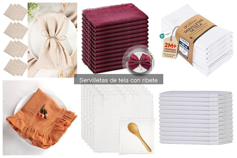 Eventos Perfectos para Servilletas de Tela con Ribete
