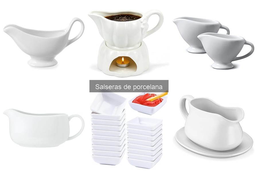 Guía de compra de salseras de porcelana para salsas
