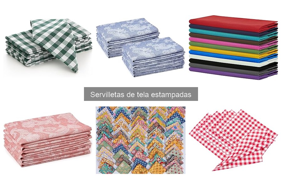 Guía de compra de servilletas de tela estampadas