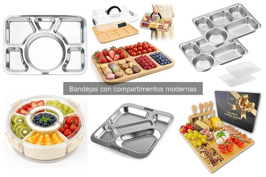 ** Guía para Comprar Bandejas con Compartimentos Modernas