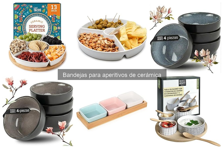 Guía para Elegir Bandejas de Cerámica para Aperitivos