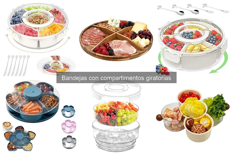 Guía para elegir la bandeja giratoria perfecta